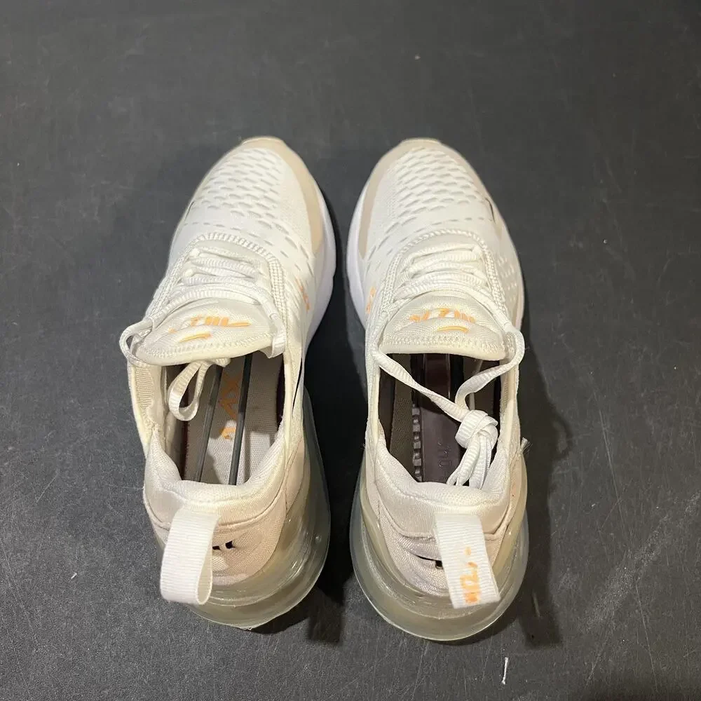 Nike Air Max 270 Shoes Womens 6.5 Desert Sand Peach DH3050-100 Running Sneakers - Picture 9 of 11